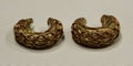 Hong Kong Palace Museum Tubo Dynasty Antique Earrings Gold Precious Metal Fashion Accessory Jewelry Design