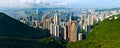 Hong Kong panorama Royalty Free Stock Photo