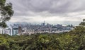 Hong Kong panorama from Lion Rock Royalty Free Stock Photo