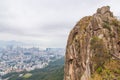 Hong Kong panorama from Lion Rock Royalty Free Stock Photo