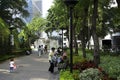 Hong Kong Park Royalty Free Stock Photo