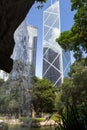 Hong Kong Park and Bank of China Tower