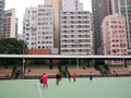 Hong Kong people doing exercise