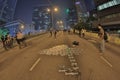 hong kong protests in Occupy Central, Hong Kong Royalty Free Stock Photo