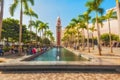 Hong Kong Railway Clocktower, Kowloon, Hong Kong, China Royalty Free Stock Photo