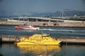 Hong Kong Rescue boat docked china