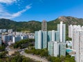 Hong Kong residential apartment in Kowloon Royalty Free Stock Photo