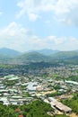 Hong Kong rural area with many houses