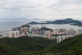 Hong Kong, SAR China - circa July 2015: Dense high rise residential uildings of southern Hong Kong