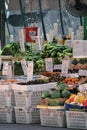 Hong Kong selling fruit wet market