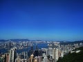 Stunning views of Hong Kong from The Peak Tower, Sky Terrace 428 Hong Kong.