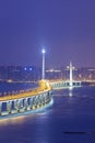 Hong Kong Shenzhen Western Corridor Bridge Royalty Free Stock Photo