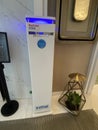 Hong Kong Shopping Mall Rentokil Machine Initial Viruskiller Air Purifiers Kills Coronavirus Air Medical Filter Ventilation UV