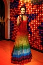 Hong kong singer and actress joey yung wax statue at madame tussauds in hong kong Royalty Free Stock Photo