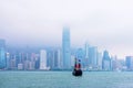 Hong Kong skyline Royalty Free Stock Photo