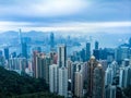 Hong Kong skyline Royalty Free Stock Photo