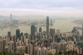 Hong Kong skyline, view from Victoria Peak