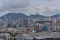 Hong Kong skyscraper building Royalty Free Stock Photo