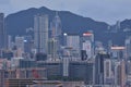 Hong Kong skyscraper building Royalty Free Stock Photo