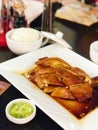 Hong Kong soya chicken rice