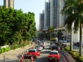 Hong Kong Street Scene, HKG, China Royalty Free Stock Photo