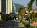 Hong Kong Street Scene, HKG, China Royalty Free Stock Photo