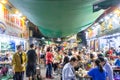 HONG KONG - Temple Street: Mongkok night market Royalty Free Stock Photo