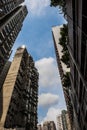 Hong Kong tenements. Apartments in Hong Kong, China Royalty Free Stock Photo