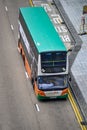 Bus on the streets of Hong Kong