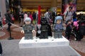 Hong Kong Time Square Shopping Mall Starwars Star Wars Lego Figures Toys Scale Models Miniature Gallery Exhibition Outdoor