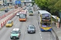 Hong Kong traffic Royalty Free Stock Photo