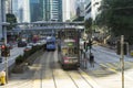 Hong Kong tramway Royalty Free Stock Photo