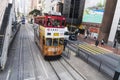 Hong Kong tramway Royalty Free Stock Photo