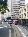 Hong Kong tramway Royalty Free Stock Photo