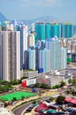 Hong kong urbanscape Royalty Free Stock Photo