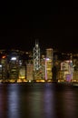 Hong Kong Victoria Harbour The Pearl of the Orient A Symphony of Lights Panoramic Night View Skyline