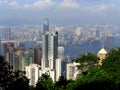 Hong Kong. Victoria peak. Hong Kong Special Administrative Region of the People's Republic of China. November 2016. Royalty Free Stock Photo