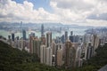 Hong Kong Victoria Peak Royalty Free Stock Photo