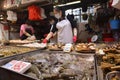 Hong Kong wet market fish seafood