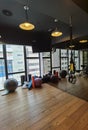 Hong Kong Wong Chuk Hang Ovolo Hotel Gym Room Exercise Fitness Machine Workout Yoga Facility