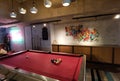 Hong Kong Wong Chuk Hang Ovolo Hotel Pool Table Snooker Game Break Room Socializing Space Interior Design Furniture