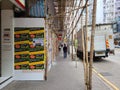 hong kong's bamboo scaffolding Royalty Free Stock Photo