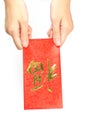 Hongbao as gift Royalty Free Stock Photo
