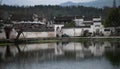 Hongcun ancient village is one of the Unesco world heritage of China. ItÃ¢â¬â¢s located in the part of the Anhui province of China Royalty Free Stock Photo