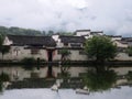 Huizhou ancient village between mountains and rivers