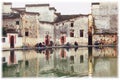 Hongcun Impression, Anhui, China Royalty Free Stock Photo