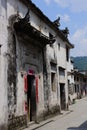 Hongcun Village in Anhui Province is one of the famous ancient villages in China Royalty Free Stock Photo