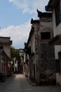 Hongcun Village in Anhui Province is one of the famous ancient villages in China Royalty Free Stock Photo