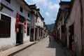 Hongcun Village in Anhui Province is one of the famous ancient villages in China Royalty Free Stock Photo