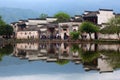 Hongcun Village in Anhui Provunce, China Royalty Free Stock Photo
